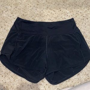 Lululemon speed up shorts (4 Tall)